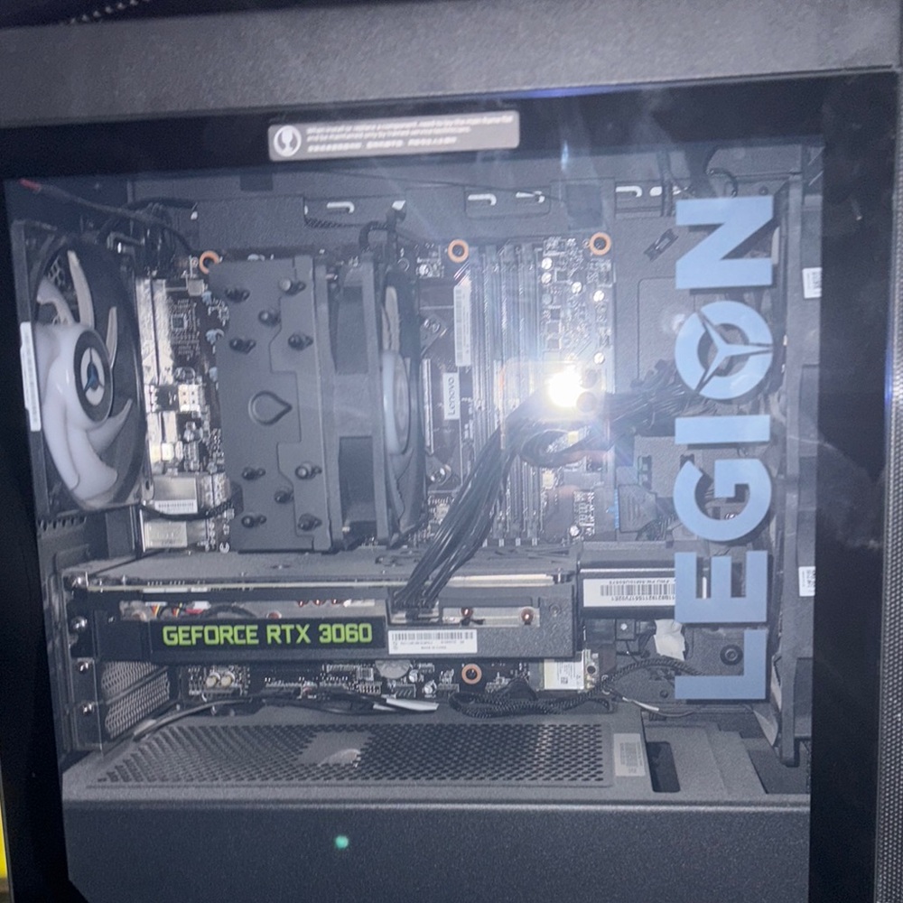 Lenovo Black Graphics Card with High Performance Components